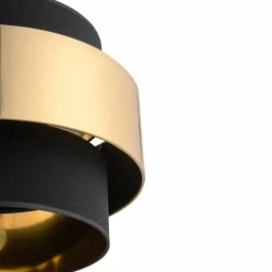 Sklep Kaja Stylowa lampa wisząca z czarno-złotym abażurem TK 4706 CALISTO NEW Best Sale