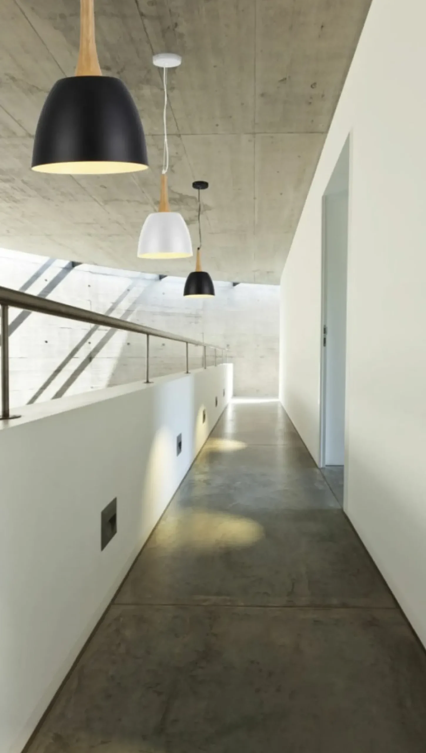 Sklep Kaja Stylowa lampa wisząca z drewnianą oprawką AZ1332 PRATO | Kaja czarny Shop
