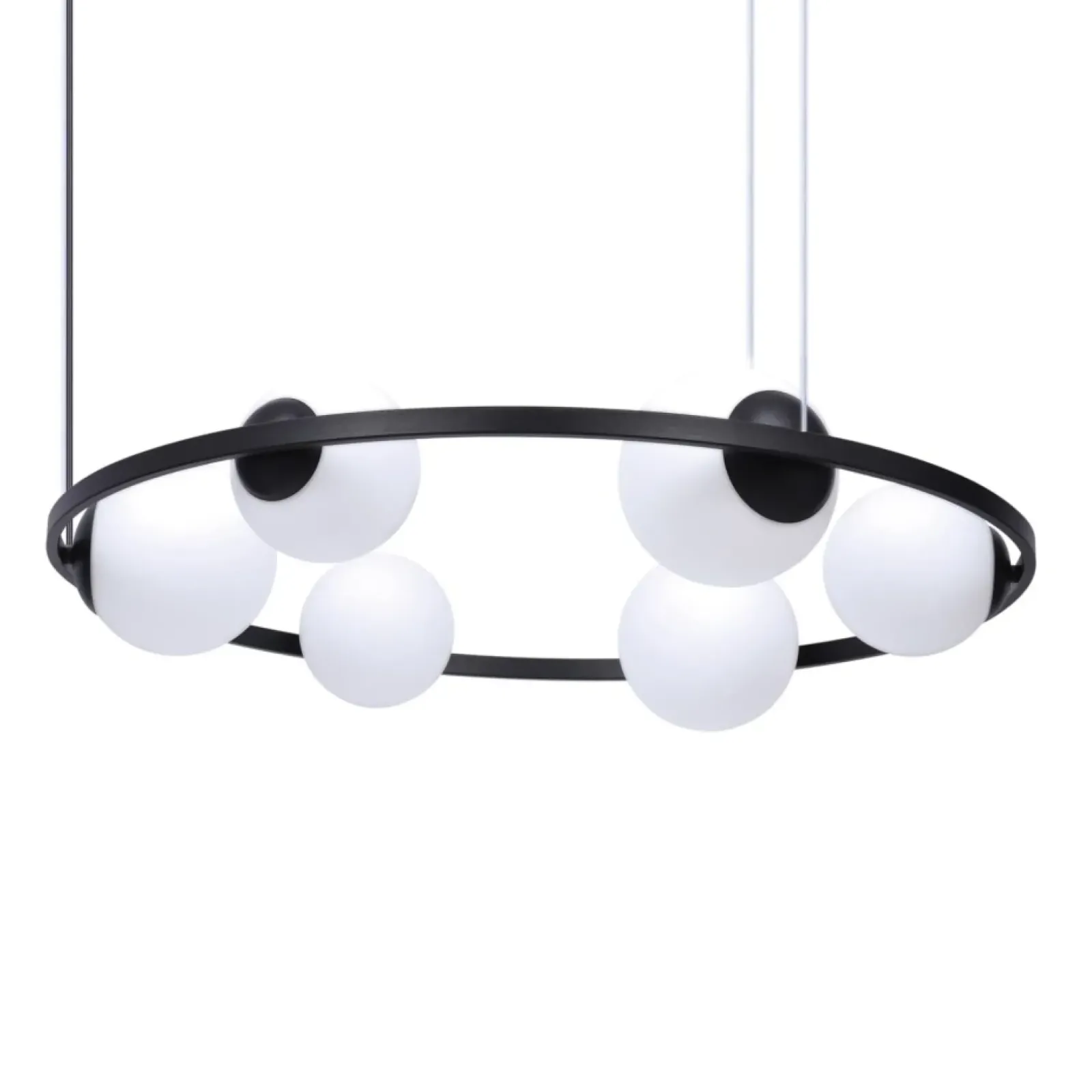 Sklep Kaja Stylowa lampa wisząca z kloszami w dwóch rozmiarach 5007 z serii ORBIT Fashion
