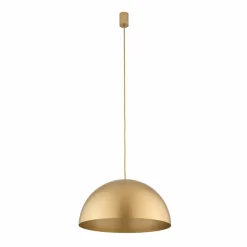 Sklep Kaja Stylowa lampa wisząca z kopułowym, złotym kloszem 10298 HEMISPHERE satynowyzłoty Cheap