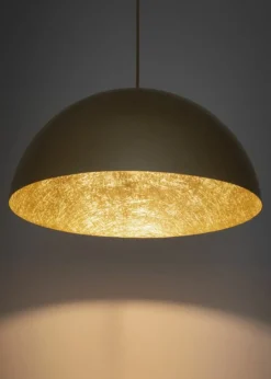 Sklep Kaja Stylowa lampa wisząca z kopułowym kloszem SIG 32292 SFERA 35 ZŁ Best