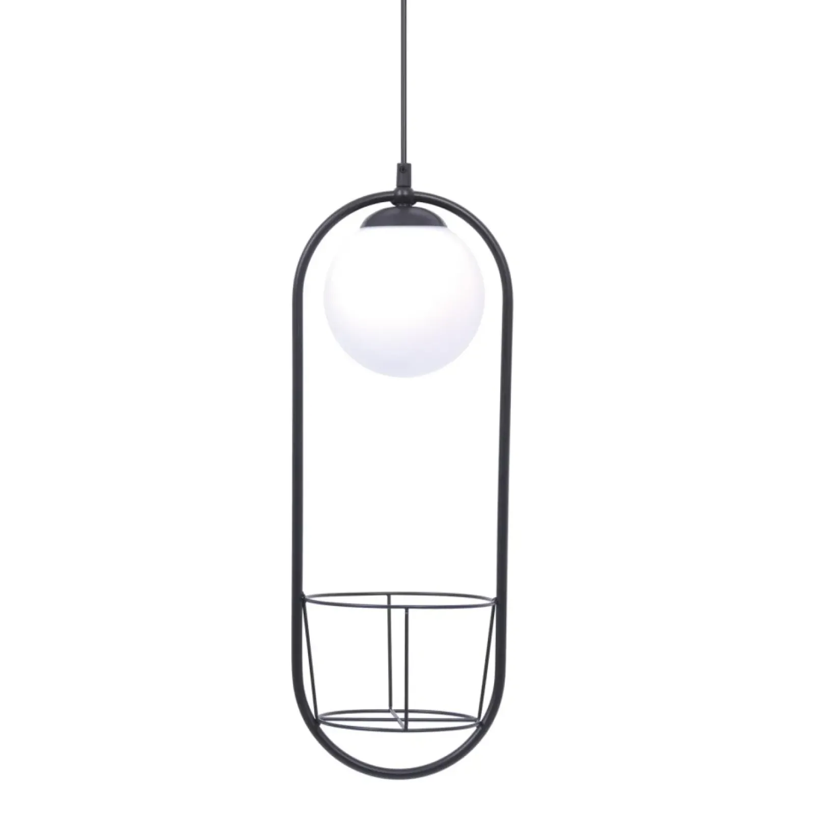Sklep Kaja Stylowa lampa wisząca z miejscem na doniczkę 5003 z serii PLANT | Kaja Fashion