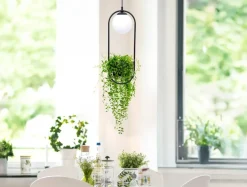 Sklep Kaja Stylowa lampa wisząca z miejscem na doniczkę 5003 z serii PLANT | Kaja Fashion