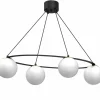 Sklep Kaja Stylowa lampa wisząca ze złotymi dodatkami LX 5672 BALLO | Kaja Discount