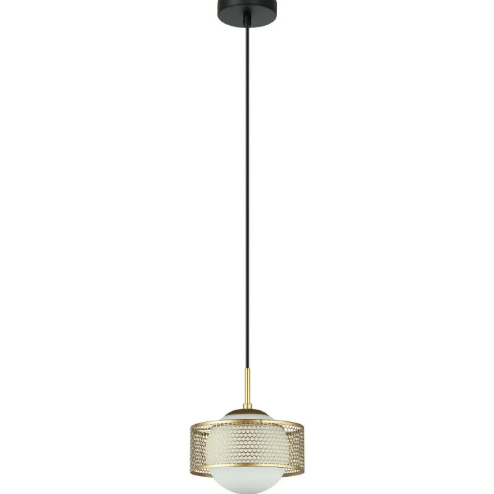 Sklep Kaja Stylowa lampa wisząca ze zdobieniem ⌀20cm PND-55456-1M-GD - LOMICA Cheap