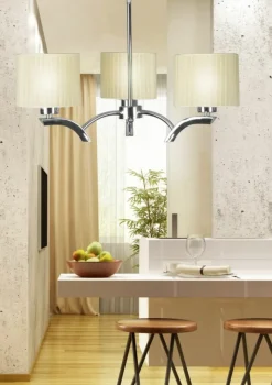 Sklep Kaja Stylowa lampa z tasiemkowymi abażurami 33-04208 DRAGA | Kaja* Randole Tradycyjne