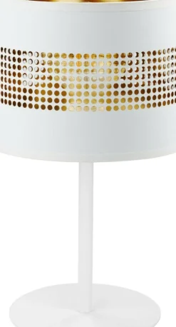 Sklep Kaja Stylowa lampka do salonu i sypialni TK 5056 TAGO WHITE | Kaja* Nowoczesne Lampki Stołowe
