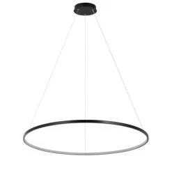 Sklep Kaja Stylowa obręcz wisząca, LED ring LP-909/1P L BK RING | Kaja Clearance