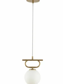 Sklep Kaja Stylowa, pojedyncza lampa wisząca do sypialni SIG 33631 TES | Kaja Best Sale