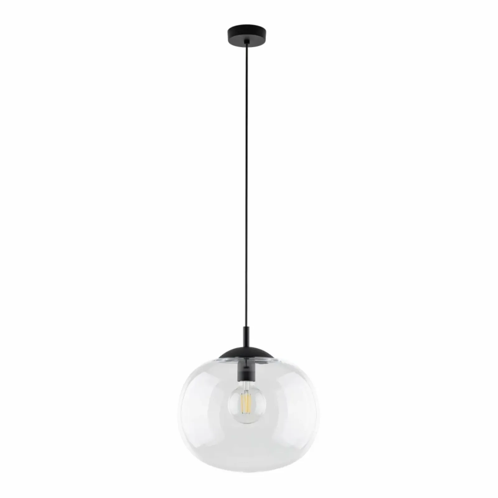 Sklep Kaja Stylowa, pojedyncza lampa ⌀30cm TK 4817 VIBE TRANSPARENT | Kaja Clearance