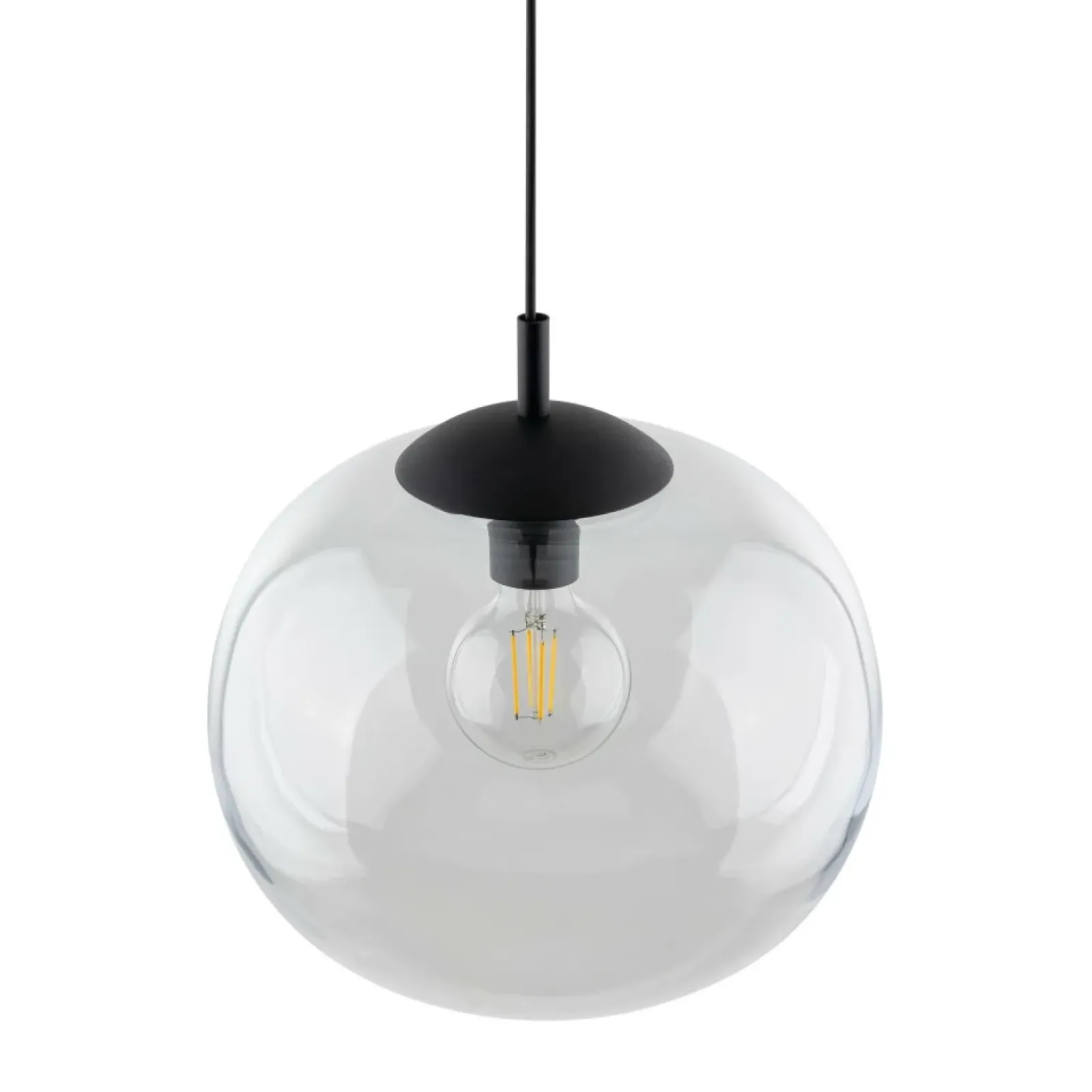 Sklep Kaja Stylowa, pojedyncza lampa ⌀30cm TK 4817 VIBE TRANSPARENT | Kaja Clearance