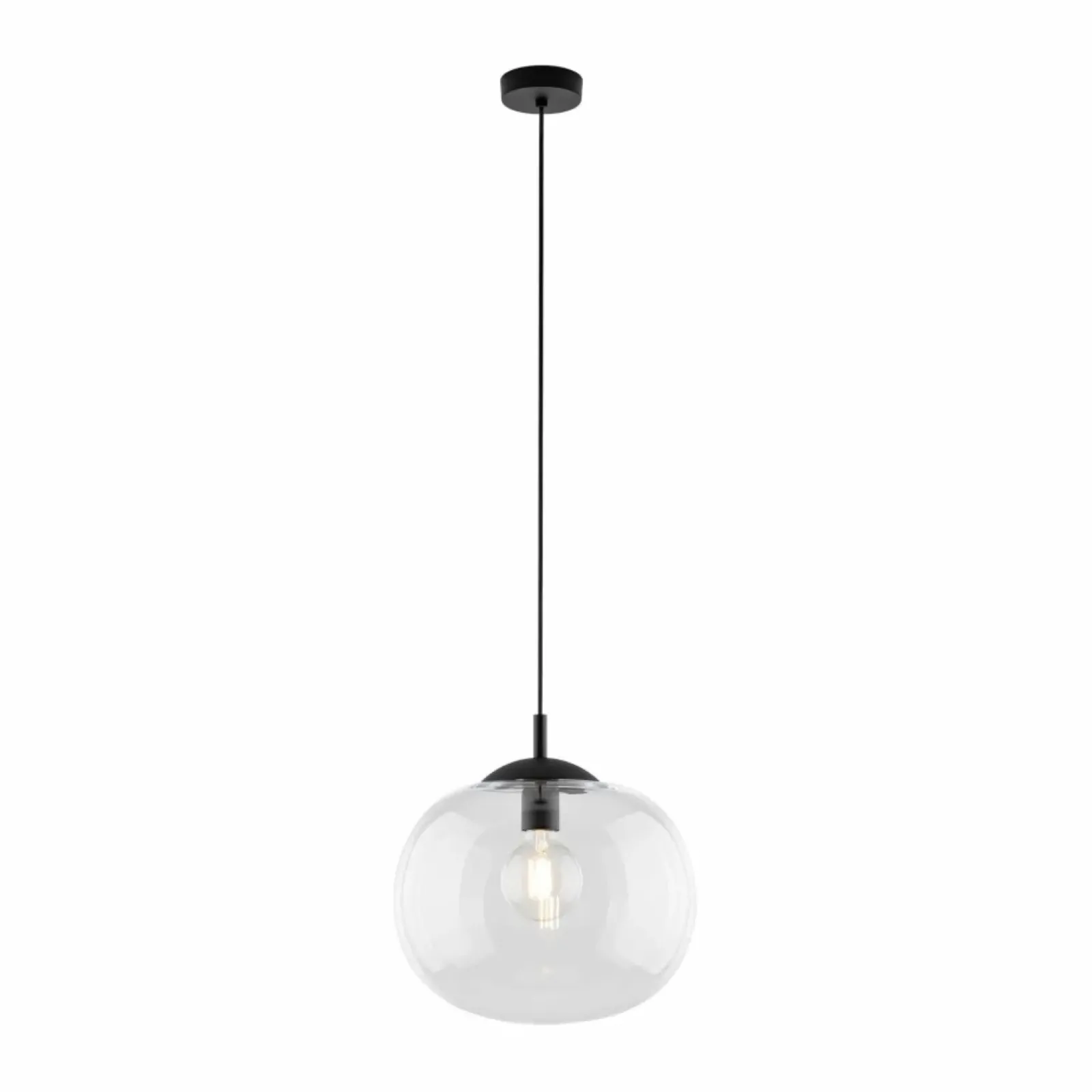 Sklep Kaja Stylowa, pojedyncza lampa ⌀30cm TK 4817 VIBE TRANSPARENT | Kaja Clearance