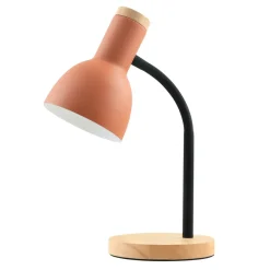 Sklep Kaja Stylowa, pomarańczowa lampka biurkowa TB-37263-OG SENZA | Kaja* Lampki Biurkowe