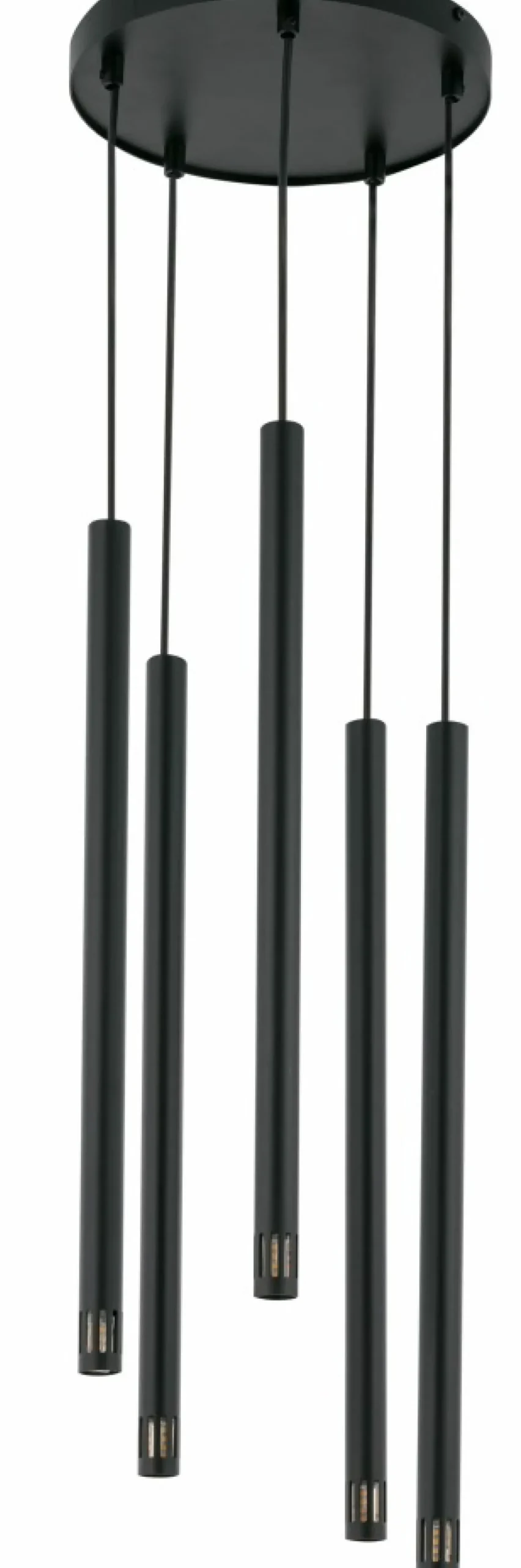 Sklep Kaja Stylowa, ponadczasowa, czarna lampa wisząca SIG 33228 - SOPEL LASER czarny Outlet