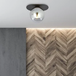 Sklep Kaja Stylowa, punktowa lampa sufitowa, mała kula 1119/1 PLAZA | Kaja* Plafony Nowoczesne