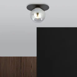 Sklep Kaja Stylowa, punktowa lampa sufitowa, mała kula 1119/1 PLAZA | Kaja* Plafony Nowoczesne