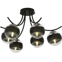 Sklep Kaja Stylowa, rozłożysta lampa sufitowa do salonu 1111/6 BOSTON | Kaja Shop