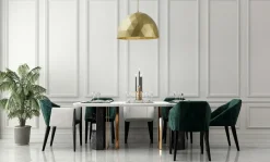 Sklep Kaja Stylowa, złota, duża lampa wisząca do sypialni SIG 32302 DIAMENT L Cheap