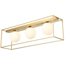 Sklep Kaja Stylowa, złota lampa sufitowa MXM-4582/3 GD MEDIAMO | Kaja Oświetlenie Fashion
