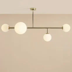 Sklep Kaja Stylowa, złota, szeroka lampa sufitowa do sypialni 1092PL_L30 – DIONE Zadzwońporabattel.783200183(8-16)/mailsklep@kaja.com.pl Cheap