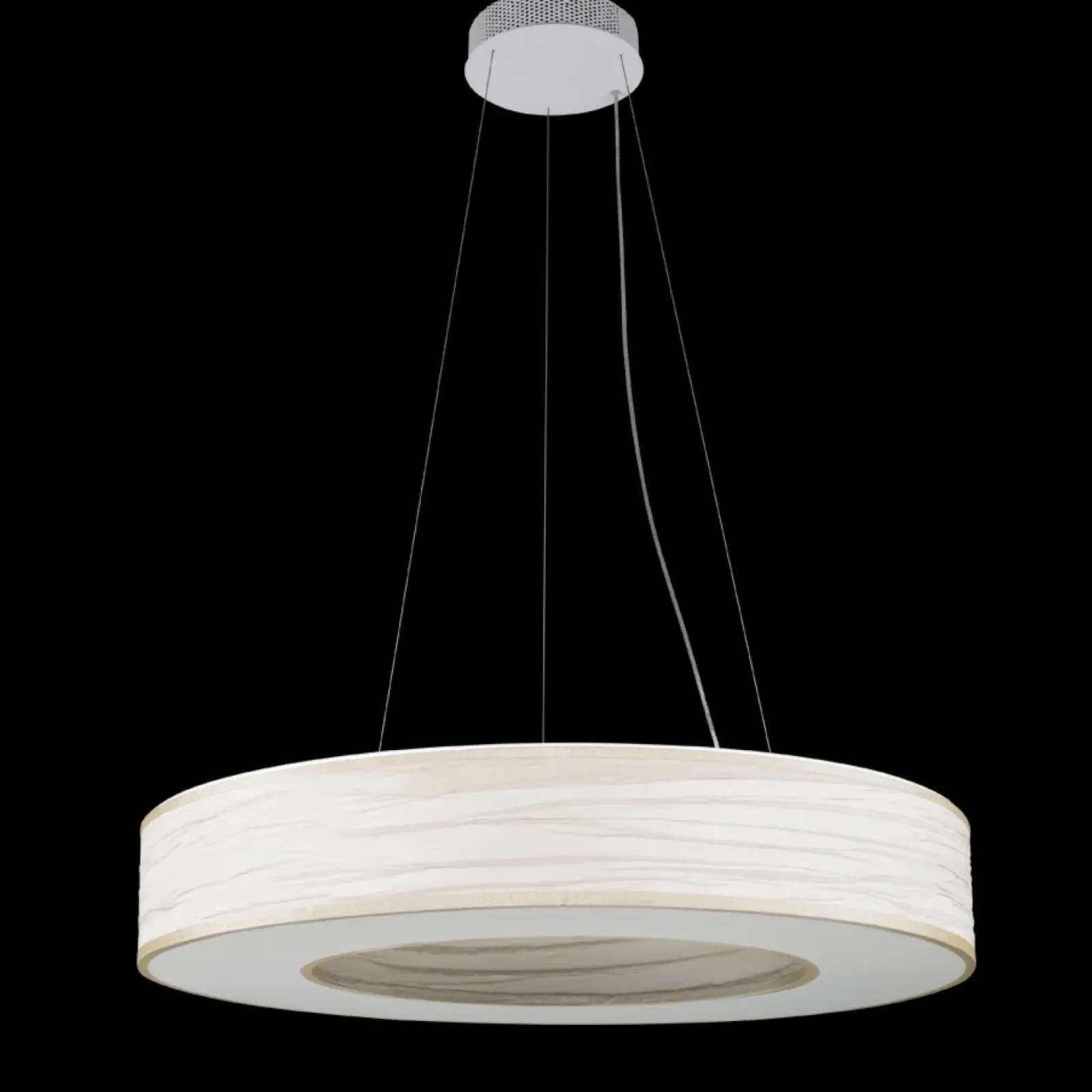 Sklep Kaja Stylowy, ledowy żyrandol do sypialni ⌀60cm 67718 TUBUS | Kaja Flash Sale