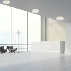 Sklep Kaja Stylowy, okrągły plafon LED do sypialni LP-335/1C M 4GD – BABILON* Lampy Led|Plafony Klasyczne