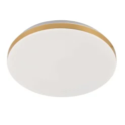 Sklep Kaja Stylowy, okrągły plafon LED do sypialni LP-335/1C M 4GD – BABILON* Lampy Led|Plafony Klasyczne