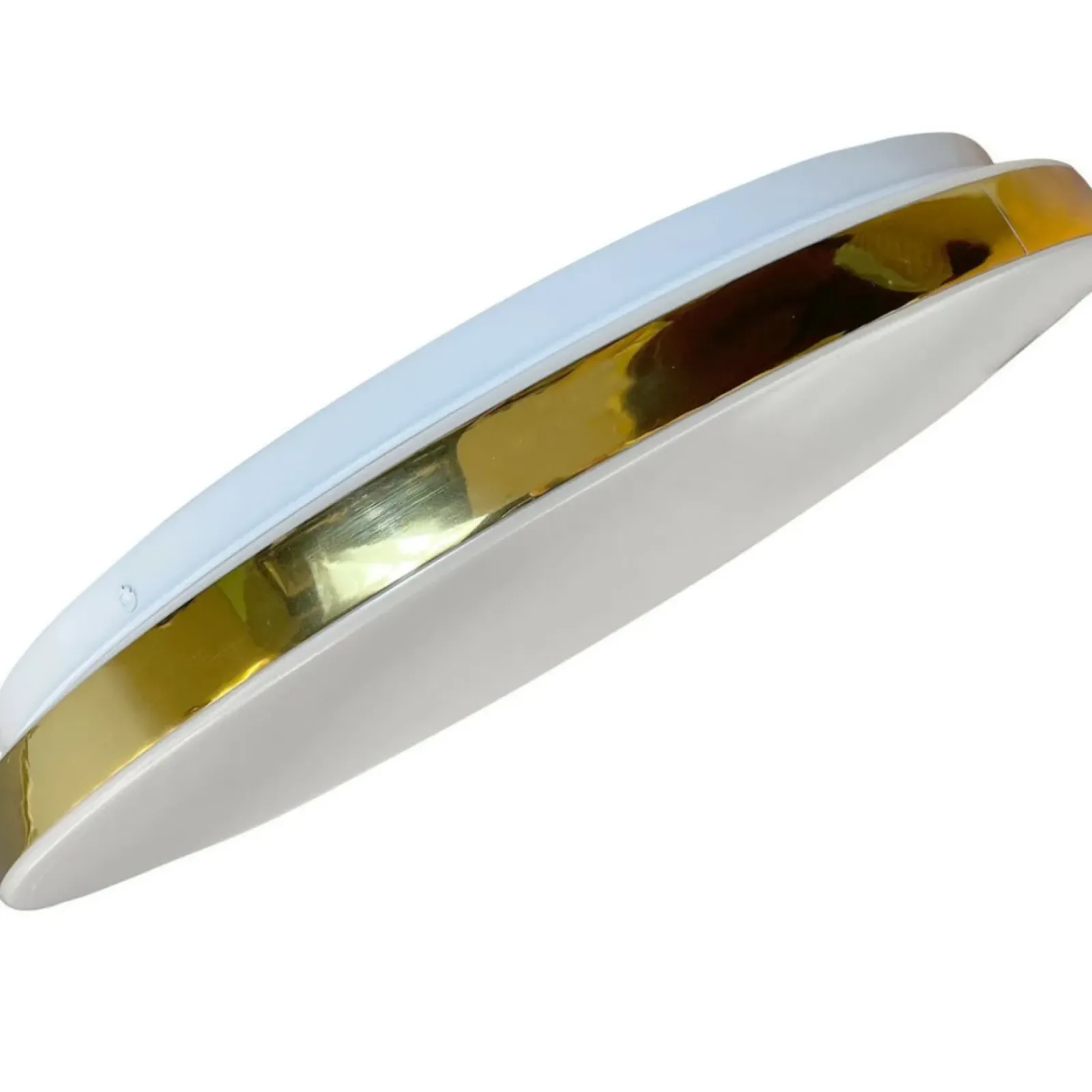 Sklep Kaja Stylowy, okrągły plafon LED do sypialni LP-335/1C M 4GD – BABILON* Lampy Led|Plafony Klasyczne