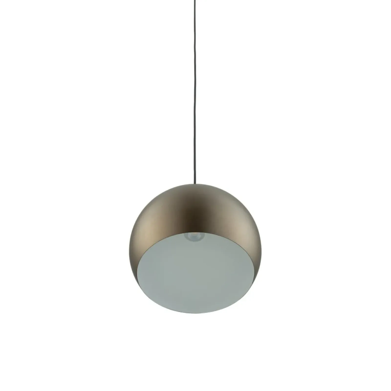 Sklep Kaja Subtelna, brązowa lampa wisząca do sypialni 10293 CANDY | Kaja Discount