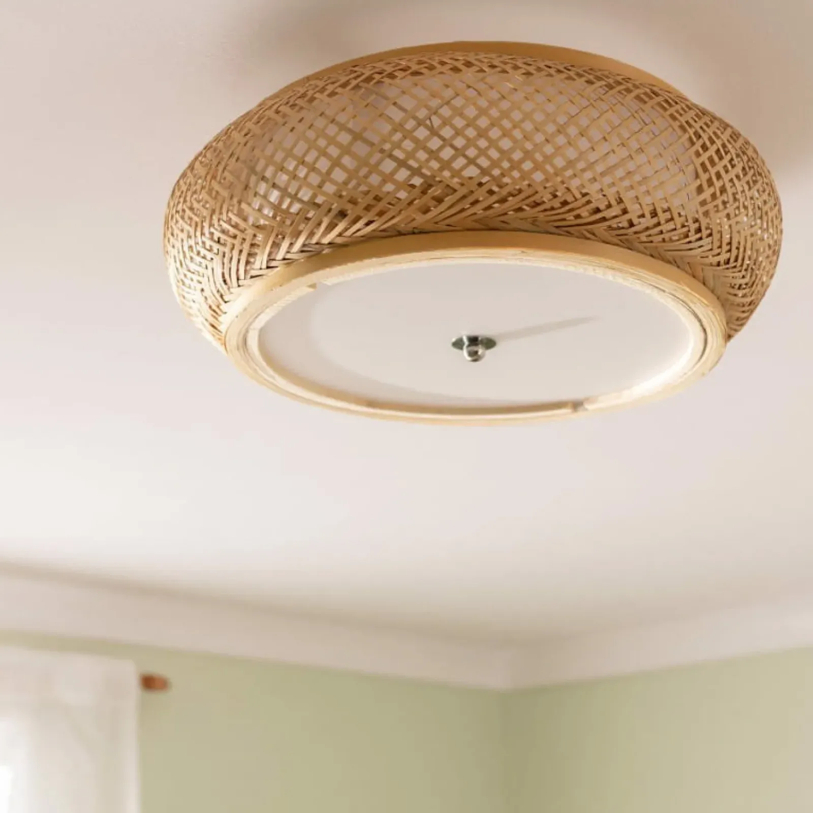 Sklep Kaja Sypialniana lampa sufitowa plafon ABR-PL3-BH-E27 BOHO | Kaja brązowy Sale
