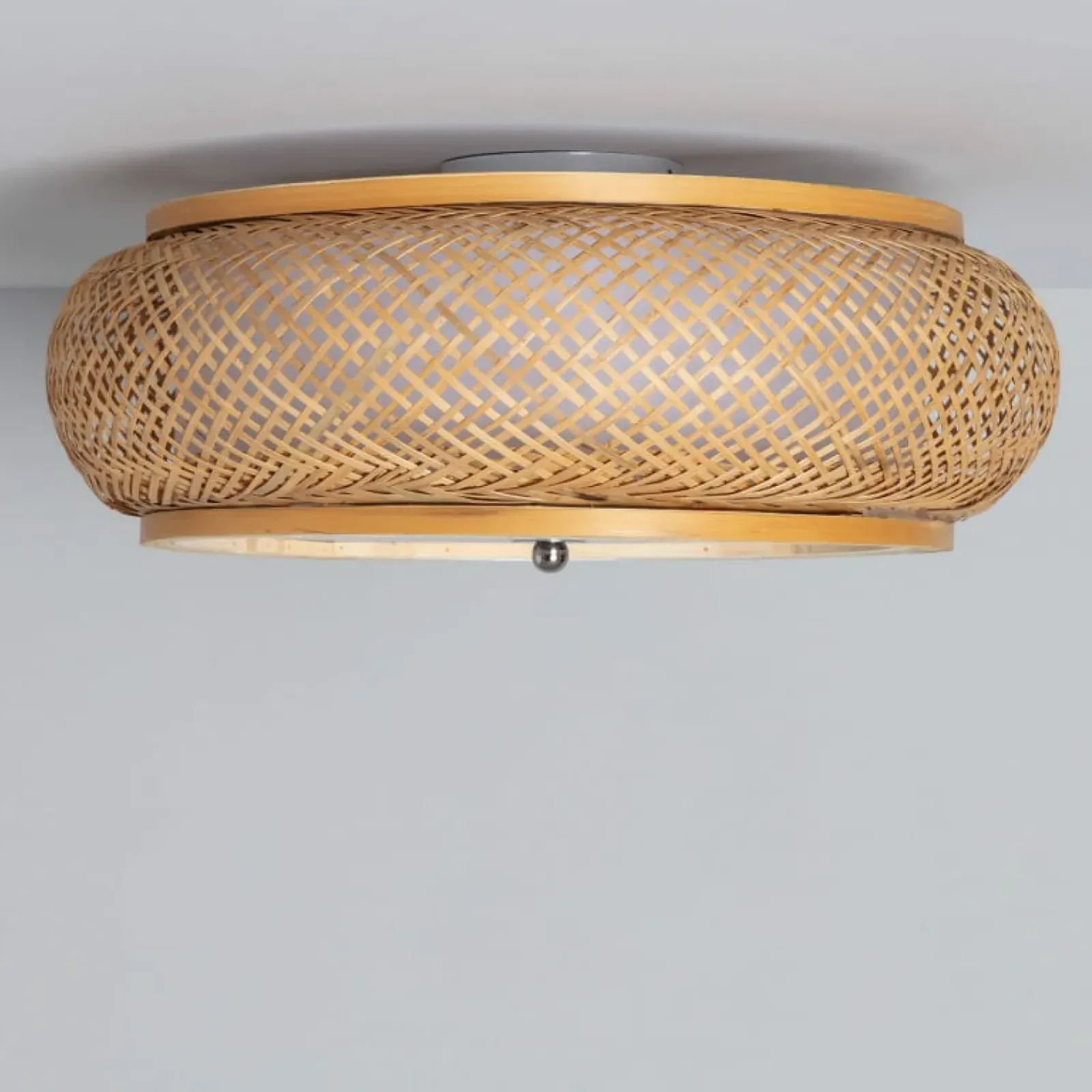 Sklep Kaja Sypialniana lampa sufitowa plafon ABR-PL3-BH-E27 BOHO | Kaja brązowy Sale
