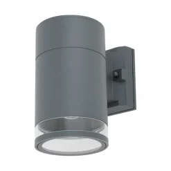 Sklep Kaja Szara, elewacyjna lampa ścienna tuba 10686 ROCK PRO | Kaja Oświetlenie* Kinkiety Ogrodowe