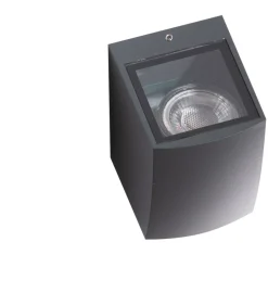 Sklep Kaja Szara lampa ścienna elewacyjna zewnętrzna AZ4344 REZIA | Kaja* Kinkiety Ogrodowe