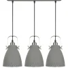 Sklep Kaja Szara lampa do jadalni MD-HN8026S-3-GR+S.NICK FRANKLIN | Kaja Outlet