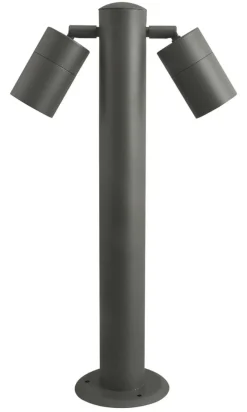 Sklep Kaja Szara lampa ogrodowa stojąca ruchoma 50cm AZ4457 ROLF | Kaja* Lampy Ogrodowe Stojące