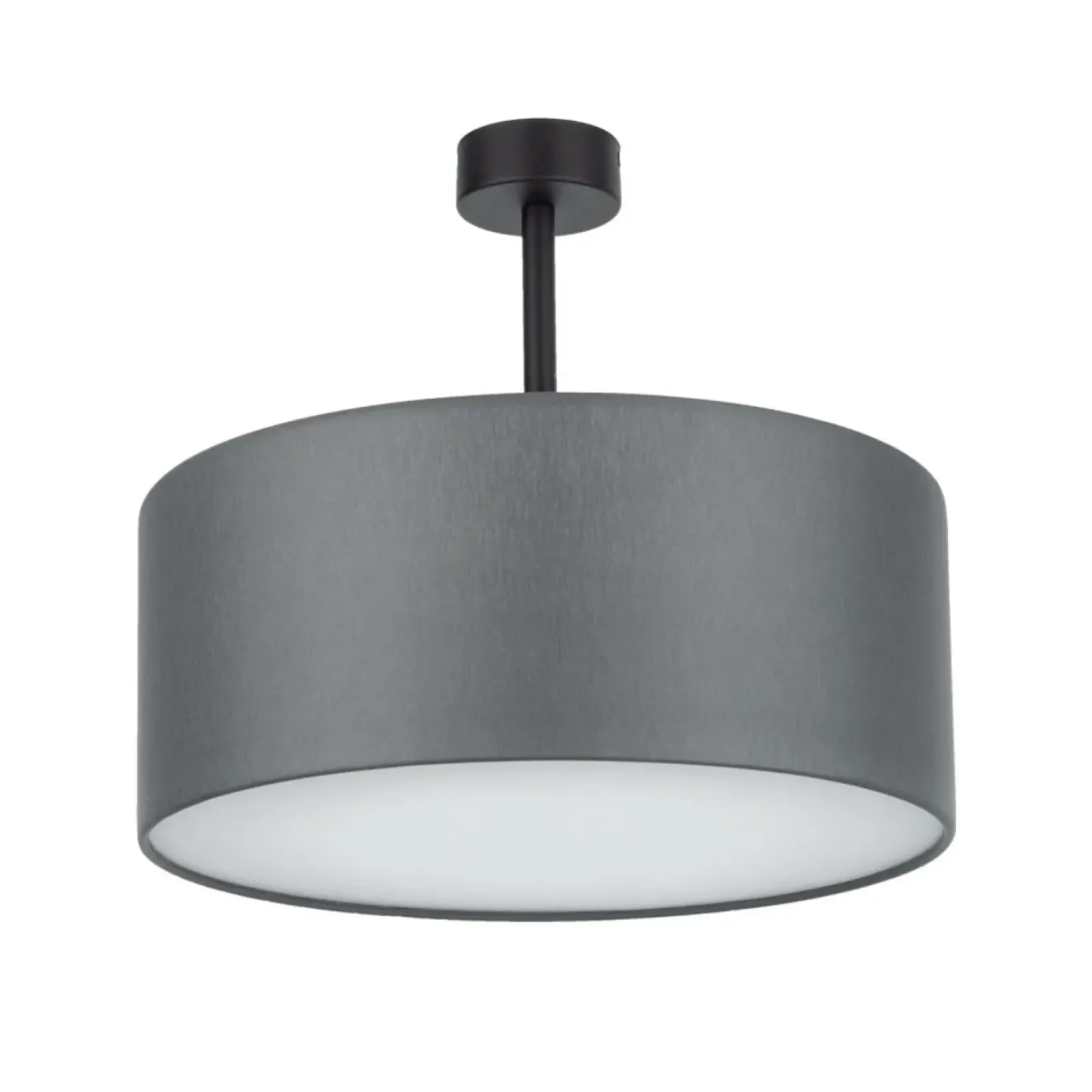 Sklep Kaja Szara lampa sufitowa do sypialni TK 4240 RONDO | Kaja Oświetlenie Cheap