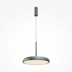 Sklep Kaja Szara, ledowa lampa wisząca, do holu MOD189PL-L18GR3K1 z serii GERHARD Best Sale