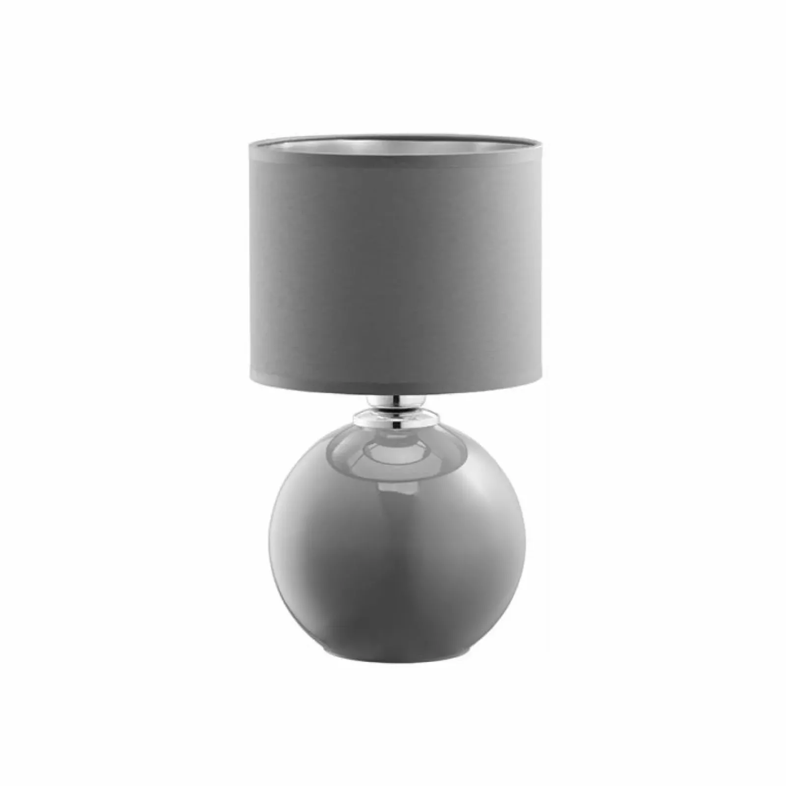Sklep Kaja Szara, ponadczasowa lampka nocna TK 5086 PALLA SMALL | Kaja* Lampki Stołowe Z Abażurem