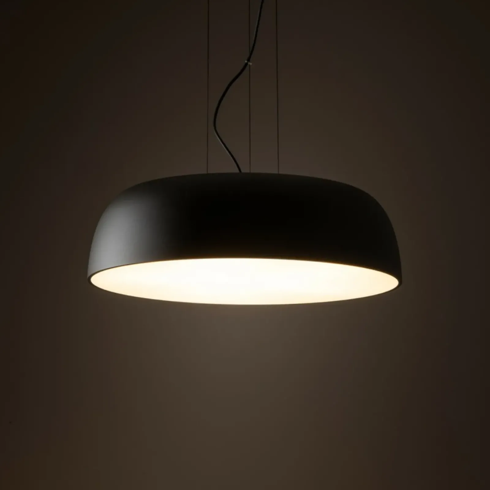 Sklep Kaja Szara, zabudowana lampa wisząca ⌀58cm 11232 SATELLITE | Kaja Store