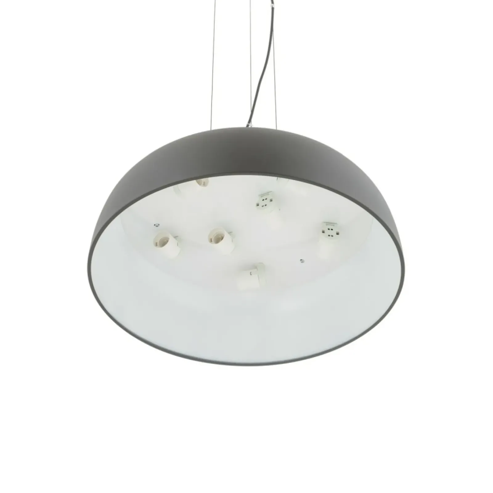 Sklep Kaja Szara, zabudowana lampa wisząca ⌀58cm 11232 SATELLITE | Kaja Store