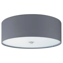 Sklep Kaja Szary, abażurowy, zabudowany plafon ⌀47,5cm 94921 z serii PASTE Outlet