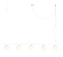 Sklep Kaja Szeroka, biała lampa wisząca nad stół w jadalni 1006F z serii BERYL Zadzwońporabattel.783200183(8-16)/mailsklep@kaja.com.pl Fashion
