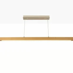 Sklep Kaja Szeroka, drewniana listwa sufitowa LED ABR-LLZ-24W LINEA | Kaja drewniany Best