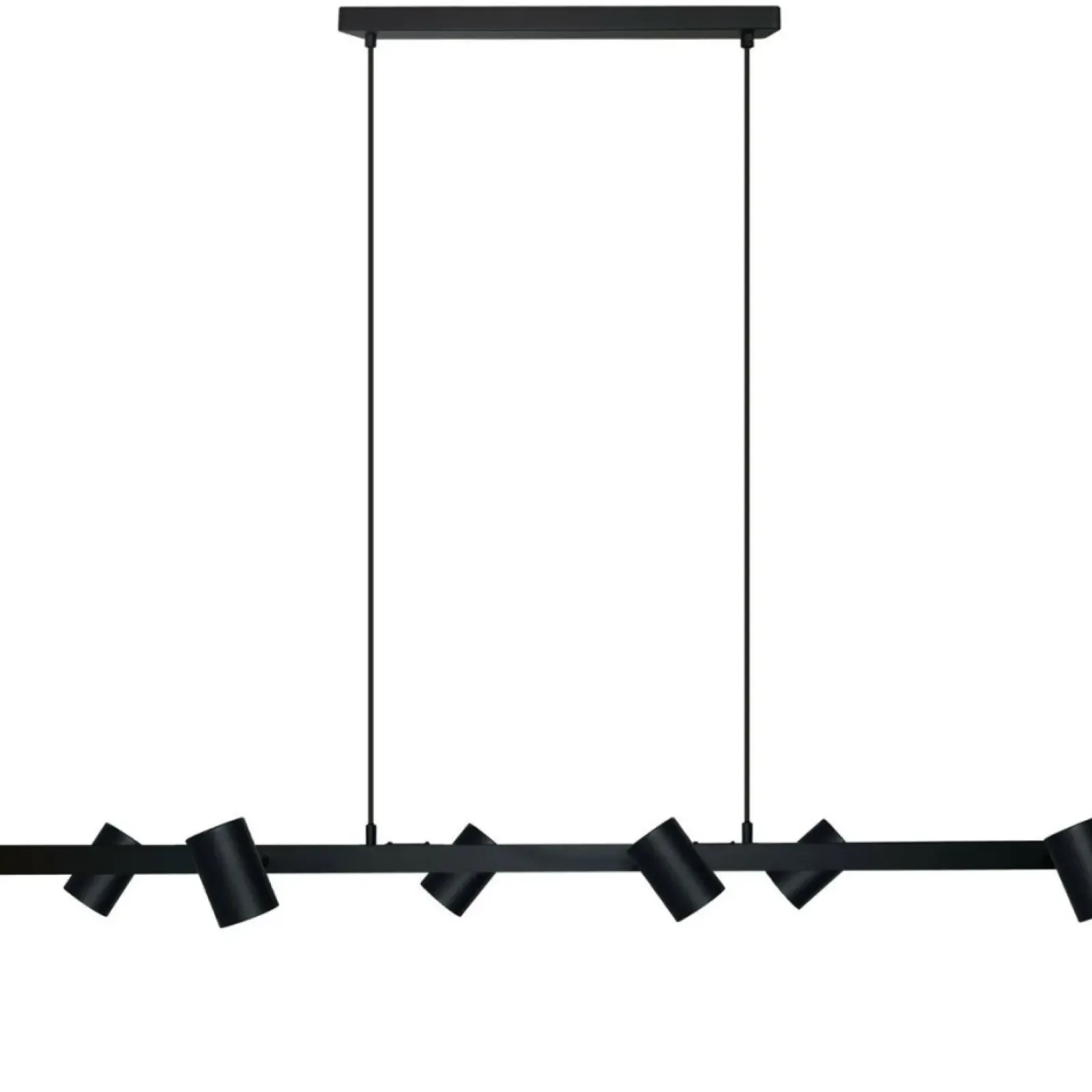 Sklep Kaja Szeroka lampa do oświetlenia stołu lub baru LP-731/6L BK SNOW | Kaja Sale