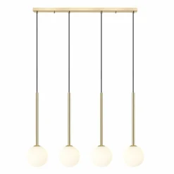Sklep Kaja Szeroka lampa nad wyspę kuchenną P0574-04D-F7AA ARCTURUS | Kaja Discount