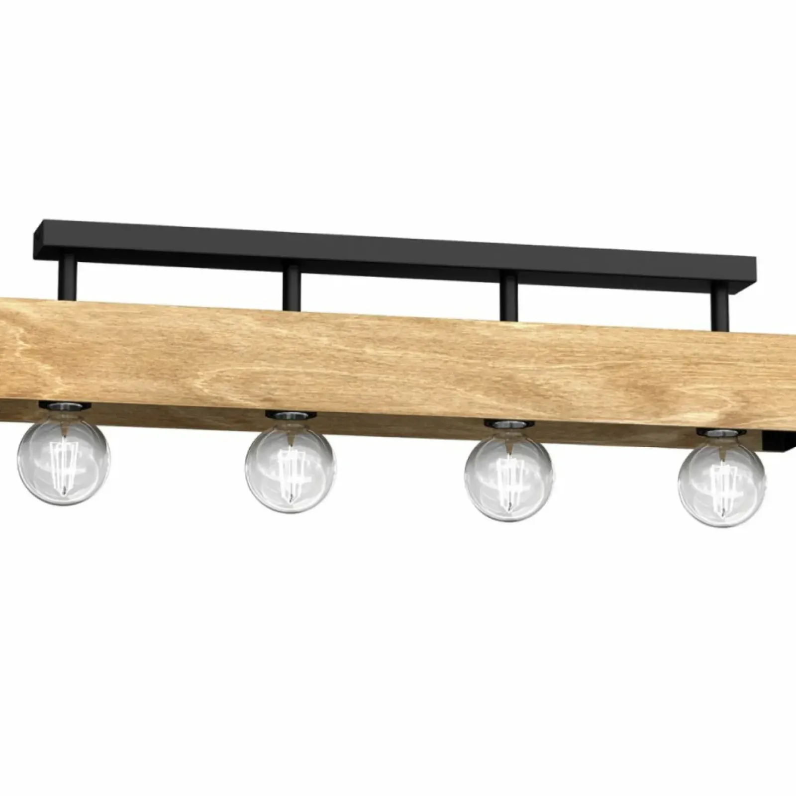 Sklep Kaja Szeroka lampa sufitowa do kuchni w stylu boho LX 1635 MILUZA | Kaja New