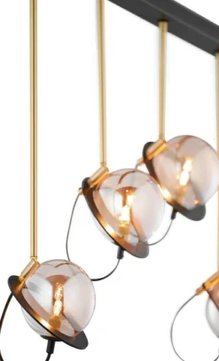 Sklep Kaja Szeroka lampa sufitowa, klosze kulki JUP 1892 PLANET | Kaja Discount