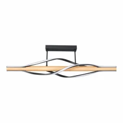 Sklep Kaja Szeroka lampa sufitowa LED do sypialni C230857003 BAEZ | Kaja* Lampy Led|Plafony Nowoczesne