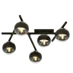 Sklep Kaja Szeroka lampa sufitowa z pięcioma kloszami 1105/5 SMART | Kaja Discount
