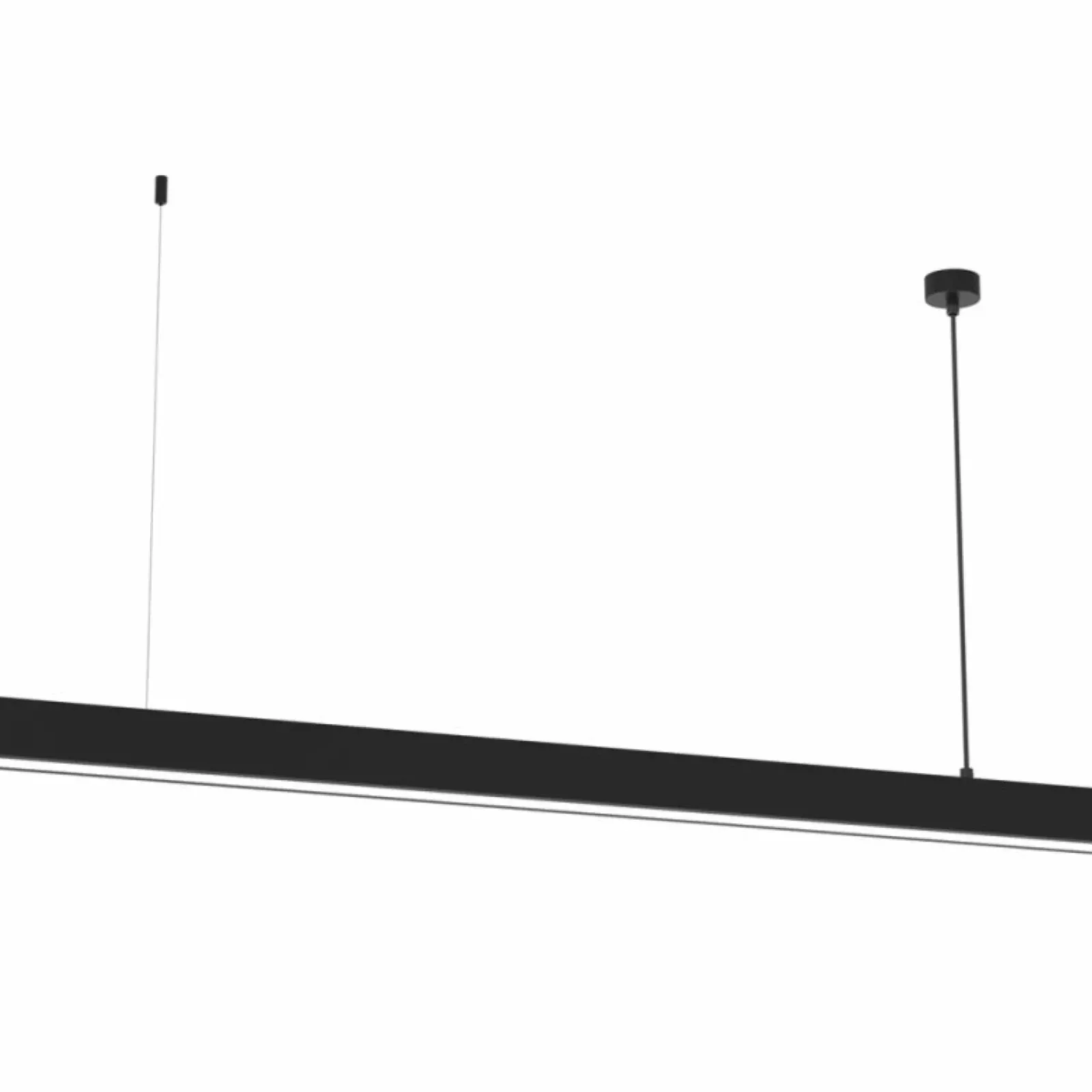 Sklep Kaja Szeroka lampa wisząca do biura i salonu 124cm MLP8912 LUNGO | Kaja Shop